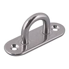 Pločica s kukicom 54x38mm, Inox304 SKU: 95678<br />JM: kom pak.: 50 min: 1