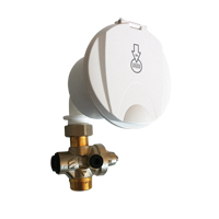 Kućište s priključkom za vodu, kutna, bijela SKU: 58131<br />JM: kom pak.: 1 min: 1