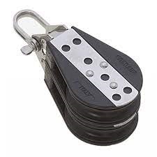 Koloturnik dvostrukisa škopcem  D57mm, D 12mm SKU: 92493<br />JM: kom pak.: 1 min: 1