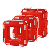 Plutača za spašavanje DELFINO za 4 osobe SKU: 195392<br />JM: kom pak.: 1 min: 1