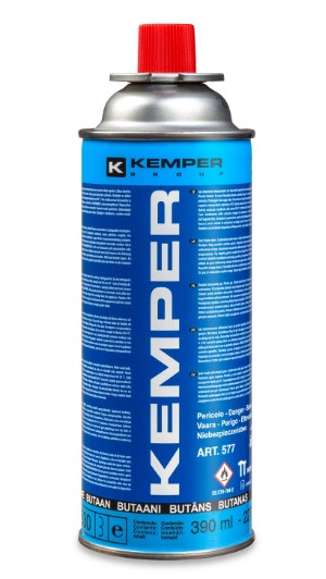 Kartuša plinska butan 390ml (227g) SKU: 71008<br />JM: kom pak.: 28 min: 1