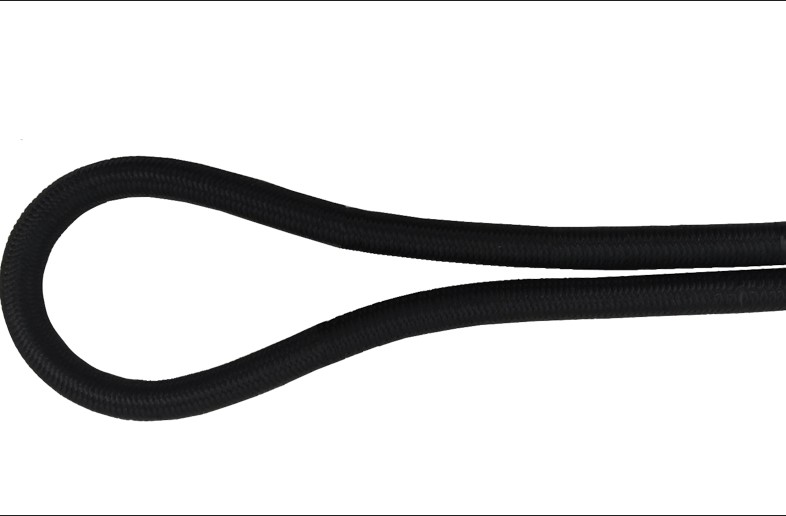 CABO Uže elastično, 1/4  (6mm) crna SKU: 74856<br />JM: m1 pak.: 200 min: 200