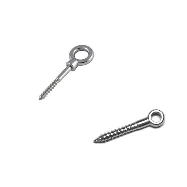 Anel za drvo s okom, Inox 316