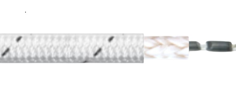 Uže s olovom 8mm, bijela SKU: 570242<br />JM: m1 pak.: 200 min: 200