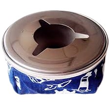 Pepeljara Inox304, 100x50mm, plava SKU: 90752<br />JM: kom pak.: 50 min: 1