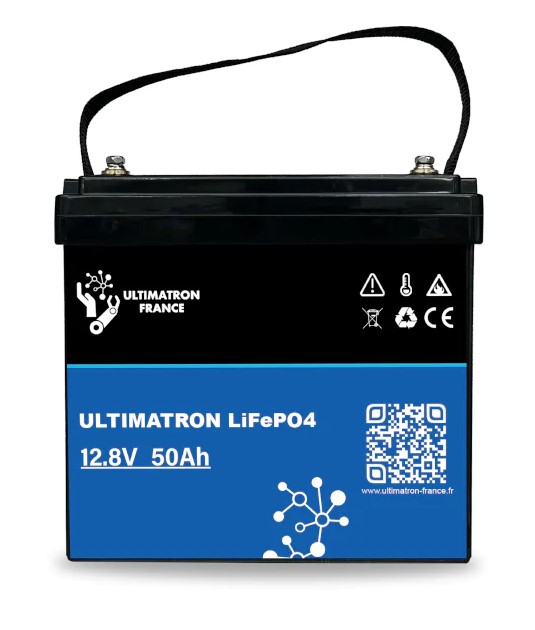 Akum. LiFePO4 Ultimatron 12V 50Ah 228x145x208mm SKU: 42567<br />JM: kom pak.: 1 min: 1