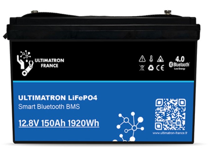 Akum. LiFePO4 Ultimatron 12V 100Ah 330x172x215mm SKU: 42568<br />JM: kom pak.: 1 min: 1