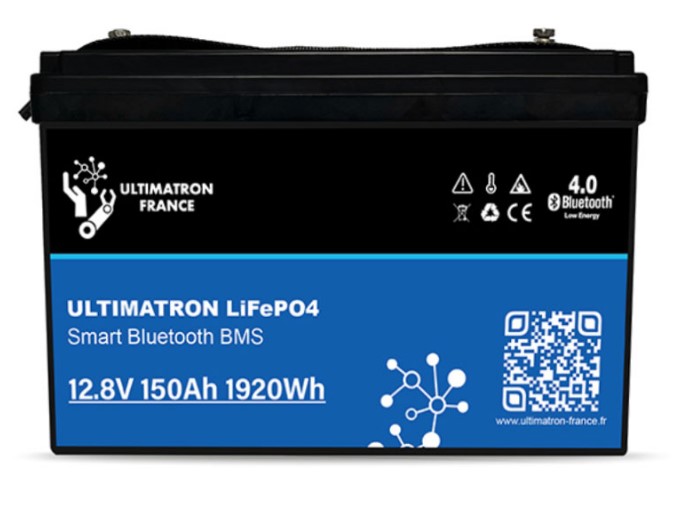 Akum. LiFePO4 Ultimatron 12V 150Ah 330x172x215mm SKU: 42569<br />JM: kom pak.: 1 min: 1