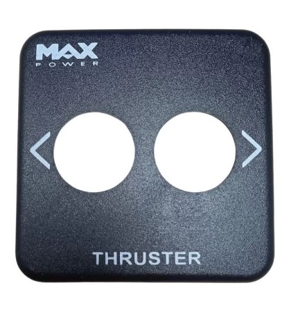 Pok. ploča komande MaxPower jednos.SimpleBlack2004 SKU: 313778<br />JM: kom pak.: 1 min: 1