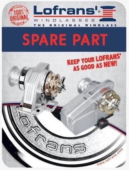 Osigurač kočnice za Lofrans Titan #666 SKU: 0634612<br />JM: kpl pak.: 1 min: 1