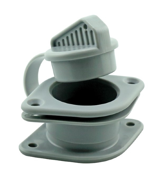 Ventil nepovratni s čepom za 25mm, siva SKU: 74449<br />JM: kom pak.: 20 min: 1