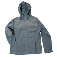 Jakna s toplom podstavom 380, s kapuljačom, siva SKU: 72127<br />JM: kom pak.: 1 min: 1