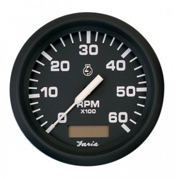 Pokazivač broja okr/radnih sati Faria 0-6000 crna SKU: 91590<br />JM: kom pak.: 1 min: 1