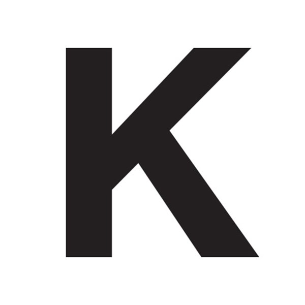 Slovo "K" crno 10cm SKU: 97727<br />JM: kom pak.: 5 min: 1