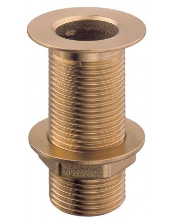 Ispust kroz trup broda, upušteni, mesing, 1 1/4 SKU: 126505<br />JM: kom pak.: 6 min: 1