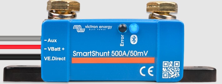 VICTRON SmartShunt za nadzor baterije 500A/50mV SKU: 42504<br />JM: kom pak.: 1 min: 1