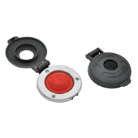 Prekidač nožni Lofrans s plavim gumbom,  siva SKU: 602121<br />JM: kom pak.: 1 min: 1