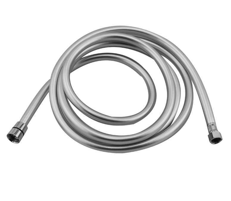 Crijevo za tuš 1,5m 1/2-3/8, srebrno-siva SKU: 198263<br />JM: kom pak.: 50 min: 1