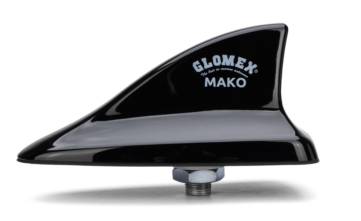 Antena VHF Glomex Mako 3dB, crna RA130/BK SKU: 41781<br />JM: kom pak.: 1 min: 1