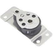 Koloturnik jednostruki Micro, ravno postolje, D6mm SKU: 95819<br />JM: kom pak.: 1 min: 1