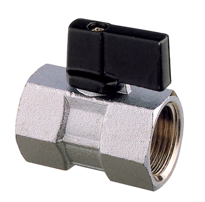 Ventil kuglasti, Mini, Ž-Ž, KMS, 3/8 SKU: 41859<br />JM: kom pak.: 10 min: 1