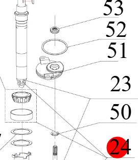 Hidea F60 Set pogonske osovine, 01052716 SKU: 75377<br />JM: kom pak.: 1 min: 1