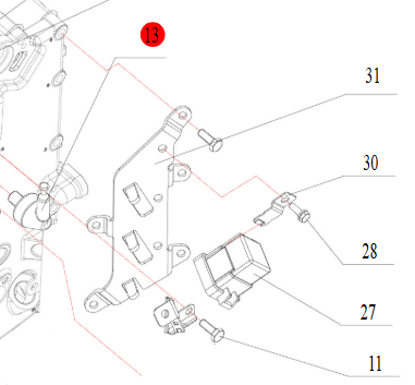 Hidea F40/60 alarm pritiska ulja, 2052701076A SKU: 74133<br />JM: kom pak.: 1 min: 1