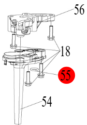 Hidea F60 brtva seta filtera ulja, 2062701029A SKU: 74209<br />JM: kom pak.: 1 min: 1