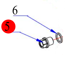Hidea F60 zaštitna guma kape motora, 2062702016A SKU: 74605<br />JM: kom pak.: 1 min: 1
