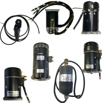 El. motor 24v 8.6kW.za Max Power CT125/VIP250 SKU: 312871<br />JM: kom pak.: 1 min: 1