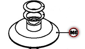 Konusni prsten prijenosa za Lofrans X4 #886 SKU: 631868<br />JM: kom pak.: 1 min: 1
