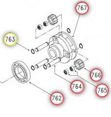 Prirubnica za Lofrans Super Ercole #767 SKU: 632188<br />JM: kom pak.: 1 min: 1