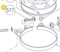 Opruga za Lofrans el. vitlo Ercole V. #577 SKU: 633541<br />JM: kom pak.: 10 min: 1