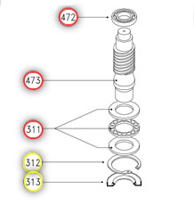 Zupčanik osovine motora za Lofrans Kobra #473 SKU: 635686<br />JM: kom pak.: 1 min: 1