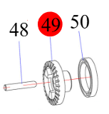 Hidea F9.9 kon. Zup. prijenosa (naprijed),01050536 SKU: 75621<br />JM: kom pak.: 1 min: 1
