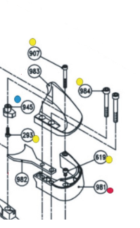 Post. usmjer. lanca za Lofrans el. vitlo X3 #981 SKU: 198005<br />JM: kom pak.: 20 min: 1