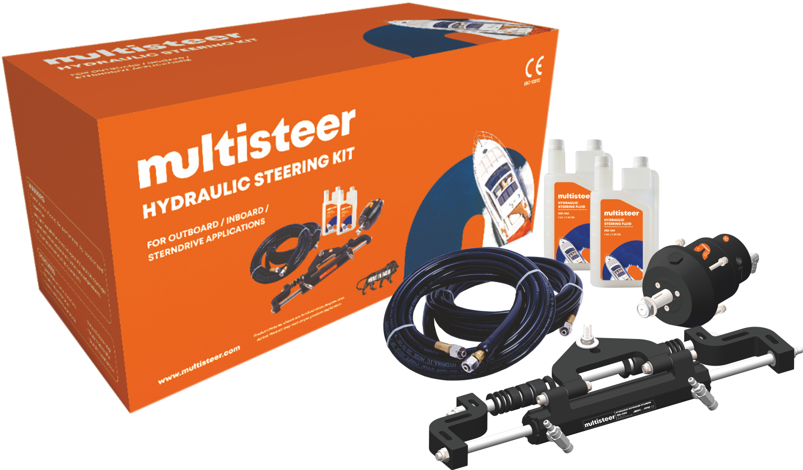 Hidraulični  upravljački sistem za motore do 115ks SKU: 41988<br />JM: pak pak.: 1 min: 1