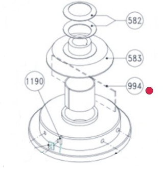 Prsten za Lofrans el. vitlo Ercole V. #994 SKU: 630928<br />JM: kom pak.: 1 min: 1