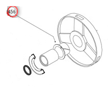 Prsten za Lofrans el. vitlo Falkon #456 SKU: 630937<br />JM: kom pak.: 1 min: 1