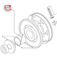 Prsten za Lofrans el. vitlo Falkon #437A SKU: 630938<br />JM: kom pak.: 1 min: 1