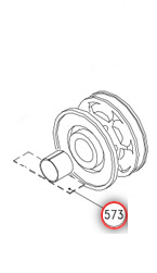 Prsten za Lofrans el. vitlo Ercole #573A SKU: 630941<br />JM: kom pak.: 5 min: 1