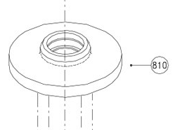 Post. za Lofrans el. vitlo T700 #810B SKU: 631245<br />JM: kom pak.: 1 min: 1
