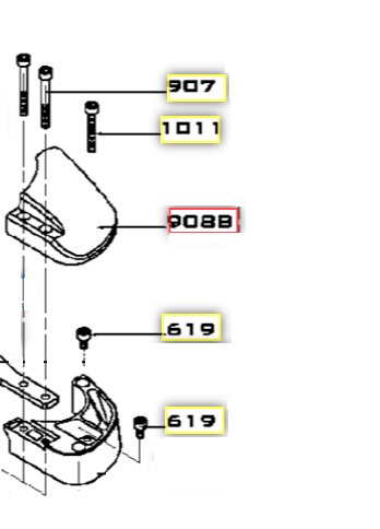 Pok. usmjer. lanca za Lofrans el. vitlo X2 #908B SKU: 631359<br />JM: kom pak.: 1 min: 1