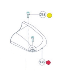 Pok. usmjer. lanca za Lofrans el. vitlo X4 #933 SKU: 631362<br />JM: kom pak.: 1 min: 1
