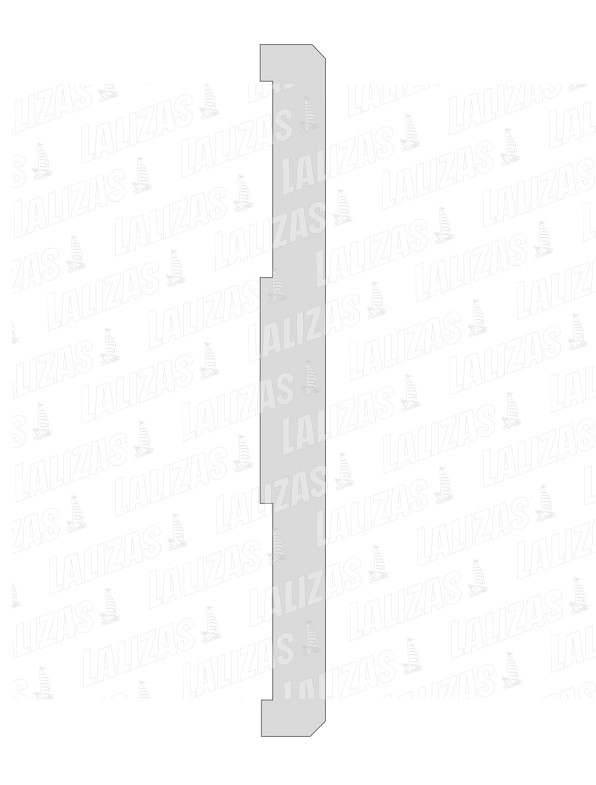 LLL ravni završetak za aluminijski okvir SKU: 822398<br />JM: kom pak.: 1 min: 1