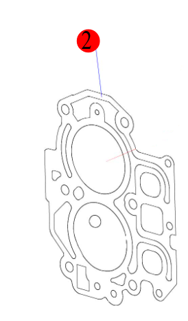 Hidea F15/20 komplet brtve cilindra, 1052203 SKU: 74009<br />JM: kom pak.: 1 min: 1