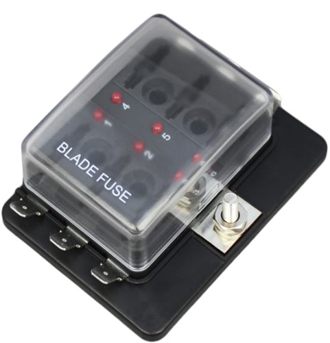 Kutija za kućište osigurača (6 osigurača) SKU: 70433<br />JM: kom pak.: 100 min: 1