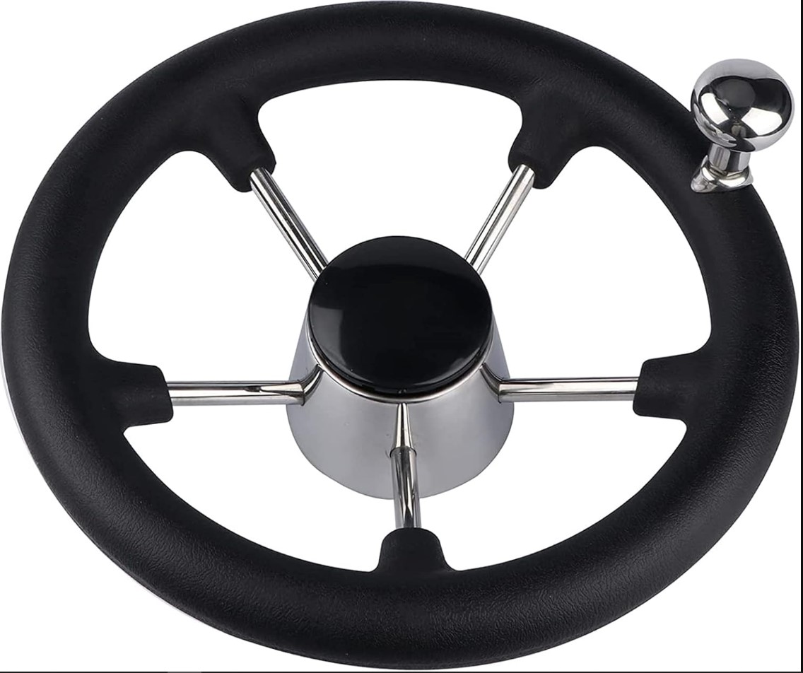 Volan presvučen gumom D280mm, Inox316 SKU: 70504<br />JM: kom pak.: 5 min: 1